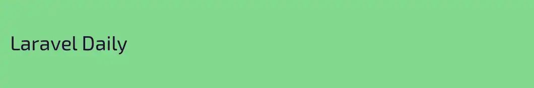 Laravel Daily
